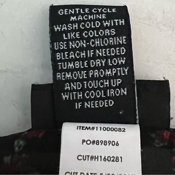 Torrid Plus Size Women’s Sheer Floral Tunic Long Bell Sleeve Top Shirt Size 3 - Picture 7 of 8